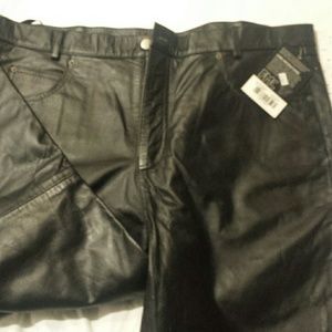 New Men's Leather Pants